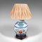 Lámpara de mesa china Art Déco vintage de cerámica, mediados del siglo XX, Imagen 3
