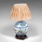 Chinesische Vintage Art Deco Tischlampe aus Keramik, Mitte des 20. Jahrhunderts 1