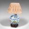 Lámpara de mesa china Art Déco vintage de cerámica, mediados del siglo XX, Imagen 5
