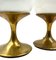 Lámparas de mesa Mid-Century de latón atribuidas a Ingo Maurer para Stilnovo, Italia, años 60. Juego de 2, Imagen 4
