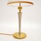 Vintage Chrome and Brass Table Lamps , 1970, Set of 2 3