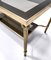 Rectangular Brass Coffee Table with Mirrored Glass Edges, Italy, 1960s 11