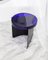 Alwa One White Black Side Table by Pulpo 11