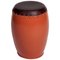 Bombo Leather Side Table by Nestor Perkal, Image 1