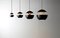 Here Comes the Sun Large Black and White Pendant Lamp by Bertrand Balas 9