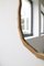 Specchio ondulato grande in vernice scura di Alice Lahana Studio, Immagine 15