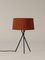 Terracotta Trípode M3 Table Lamp by Santa & Cole, Image 2