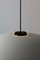 Small Brown Headhat Plate Pendant Lamp by Santa & Cole, Image 6