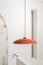 Medium Red Headhat Plate Pendant Lamp by Santa & Cole 5