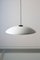Small White Headhat Plate Pendant Lamp by Santa & Cole 5
