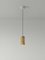 Lámpara colgante Cirio simple de latón de Antoni Arola, Imagen 3