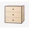 49 Smoked Oak Frame Box with 3 Drawers by Lassen, Image 3