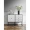 49 White Frame Sideboard with Three-Drawers by Lassen, Image 3