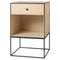 49 Oak Frame Sideboard with 1 Drawer by Lassen 1