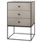 49 Sand Frame Sideboard with 3 Drawers by Lassen 1