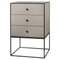 Credenza 49 Sand Frame con 3 cassetti di Lassen, Immagine 1