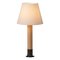 Bronze and White Básica M1 Table Lamp by Santiago Roqueta for Santa & Cole 1