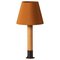 Bronze and Mustard Basic M1 Table Lamp by Santiago Roqueta, Santa & Cole 1