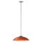 Small Red Headhat Plate Pendant Lamp by Santa & Cole 1