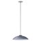 Small Blue Headhat Plate Pendant Lamp by Santa & Cole 1