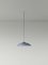 Small Blue Headhat Plate Pendant Lamp by Santa & Cole 2