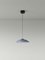 Small Blue Headhat Plate Pendant Lamp by Santa & Cole 4