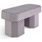 Banc Viva Checkerboard Vert et Violet par Houtique 2