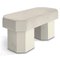 Viva White Bench by Houtique, Image 2