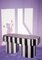 Viva Stripe Black and White Bench by Houtique, Image 13
