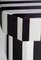 Viva Stripe Black and White Bench by Houtique, Image 6