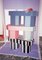 Viva Stripe Black and White Bench by Houtique, Image 14