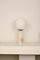 White Alabaster and Steel Atlas Table Lamp by Simone & Marcel 2