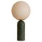 Green Marble and Brass Atlas Table Lamp by Simone & Marcel, Image 1