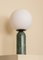 Green Marble and Brass Atlas Table Lamp by Simone & Marcel, Image 3