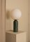 Green Marble and Steel Atlas Table Lamp by Simone & Marcel 4