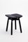 Black Stained Oak Dom Stool by Marcos Zanuso Jr 2