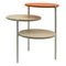 Grey & Pumpkin Triplo Table by Mason Editions, Image 1