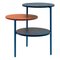 Blue & Coral Triplo Table by Mason Editions 1