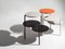 Blue & Coral Triplo Table by Mason Editions 5