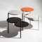 Triplo White and Orange Coffee Table by Mason Editions 5