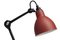 Lámpara de mesa Lampe Gras N ° 205 en rojo de Bernard-Albin Gras, Imagen 5