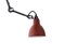 Lámpara de techo Lampe Gras N ° 302 en rojo de Bernard-Albin Gras, Imagen 4