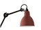 Red Lampe Gras N° 210 Wall Lamp by Bernard-Albin Gras 3