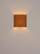 Senffarbene quadratische Clue Wandlampe von Santa & Cole 3