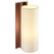 Beige and Walnut TMM Largo Wall Lamp by Miguel Milá, Image 1