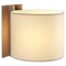 Beige and Beech TMM Corto Wall Lamp by Miguel Milá 1