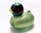 Postmodern Murano Glass Duck with Gold Leaf from La Murrina, Italy, 1980s 1