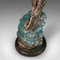 Estatua de pez pescador inglesa antigua victoriana de hierro fundido, década de 1900, Imagen 9