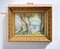 Rustic Landscape, Late 1800s, Oil on Canvas, Framed 13