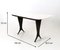 Vintage Coffee Table with Carrara Marble Top attributed to Guglielmo Ulrich 11